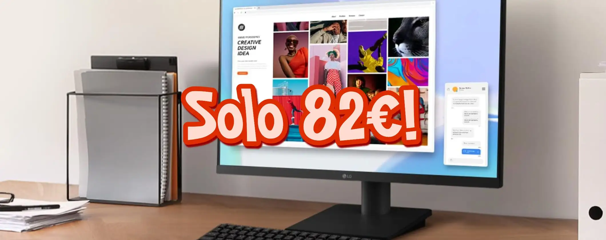 Ci vogliono solo 82€ per un Monitor premium LG su Amazon!