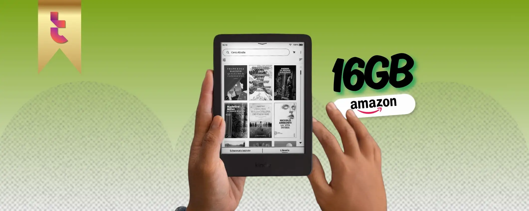 È già in sconto il Kindle da 16GB, letture in digitale NON STOP