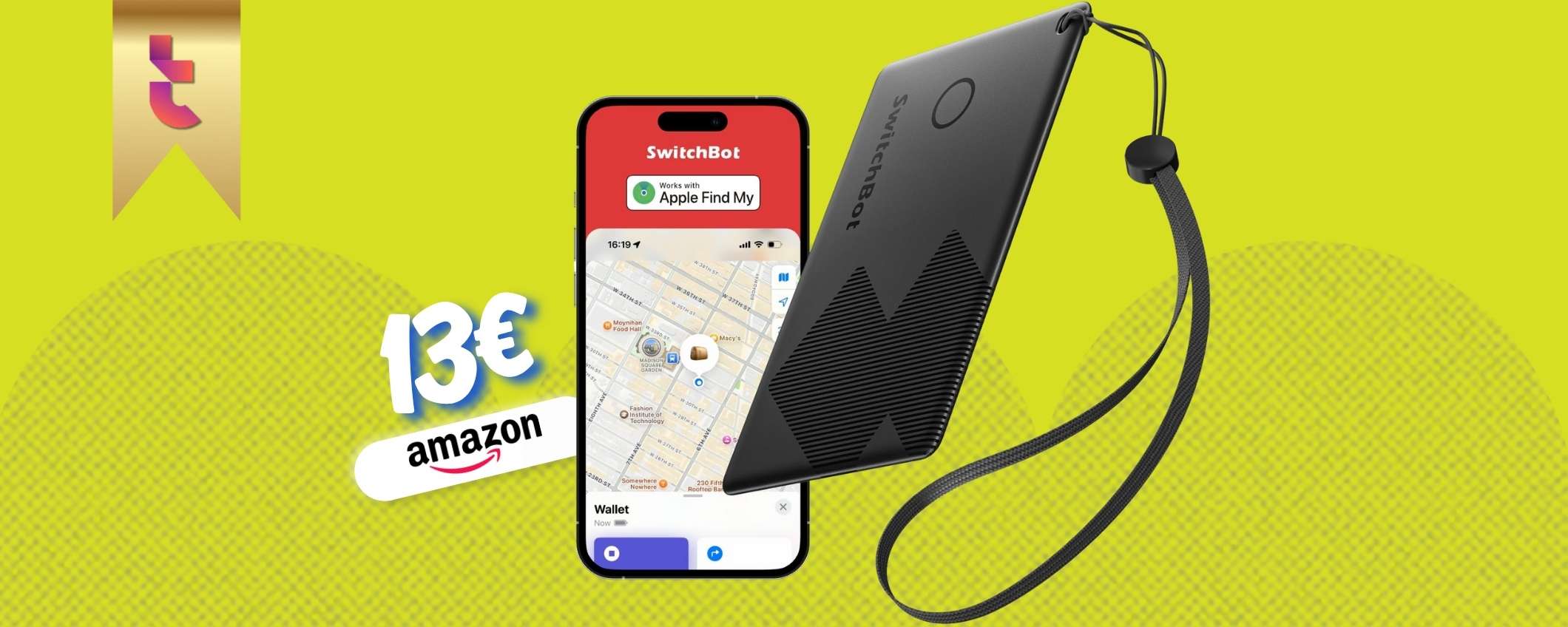 Come non perdere MAI il portafoglio con soli 13€, trovata tech