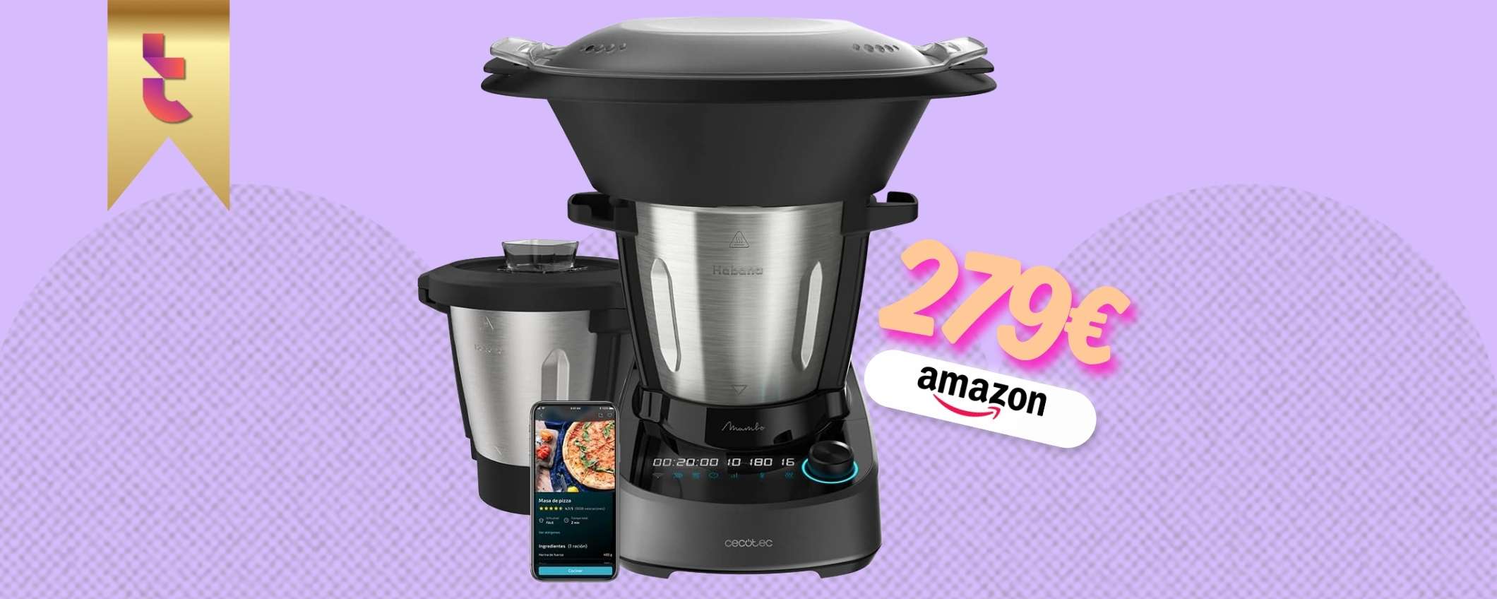 Bimby SCONFITTO dal robot Cecotec Mambo, 279€ e lo metti in cucina Bimby SCONFITTO dal robot Cecotec Mambo, 279€ e lo metti in cucina