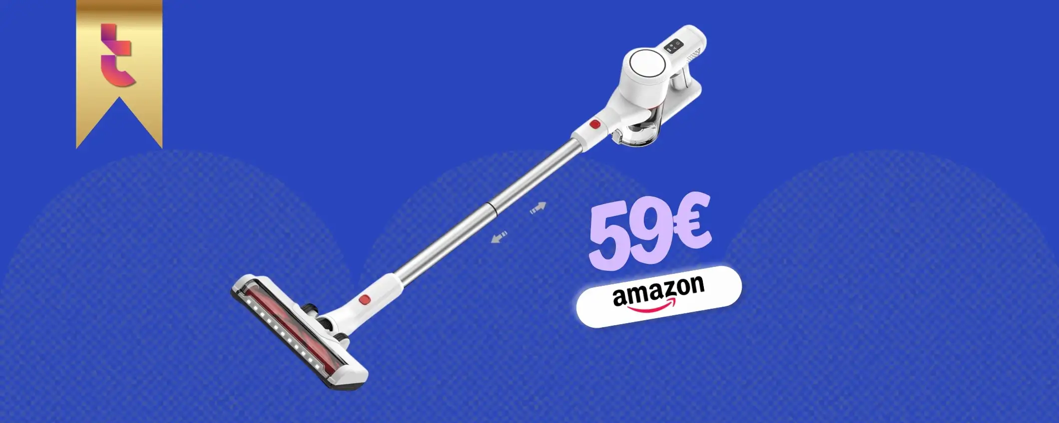 Errore di prezzo? Su Amazon questo aspirapolvere senza fili costa 59€ Errore di prezzo? Su Amazon questo aspirapolvere senza fili costa 59€