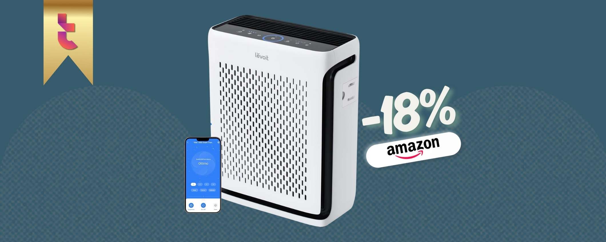 Hai animali in casa? Questo purificatore Levoit è pensato ad hoc (-18%) Hai animali in casa? Questo purificatore Levoit è pensato ad hoc (-18%)