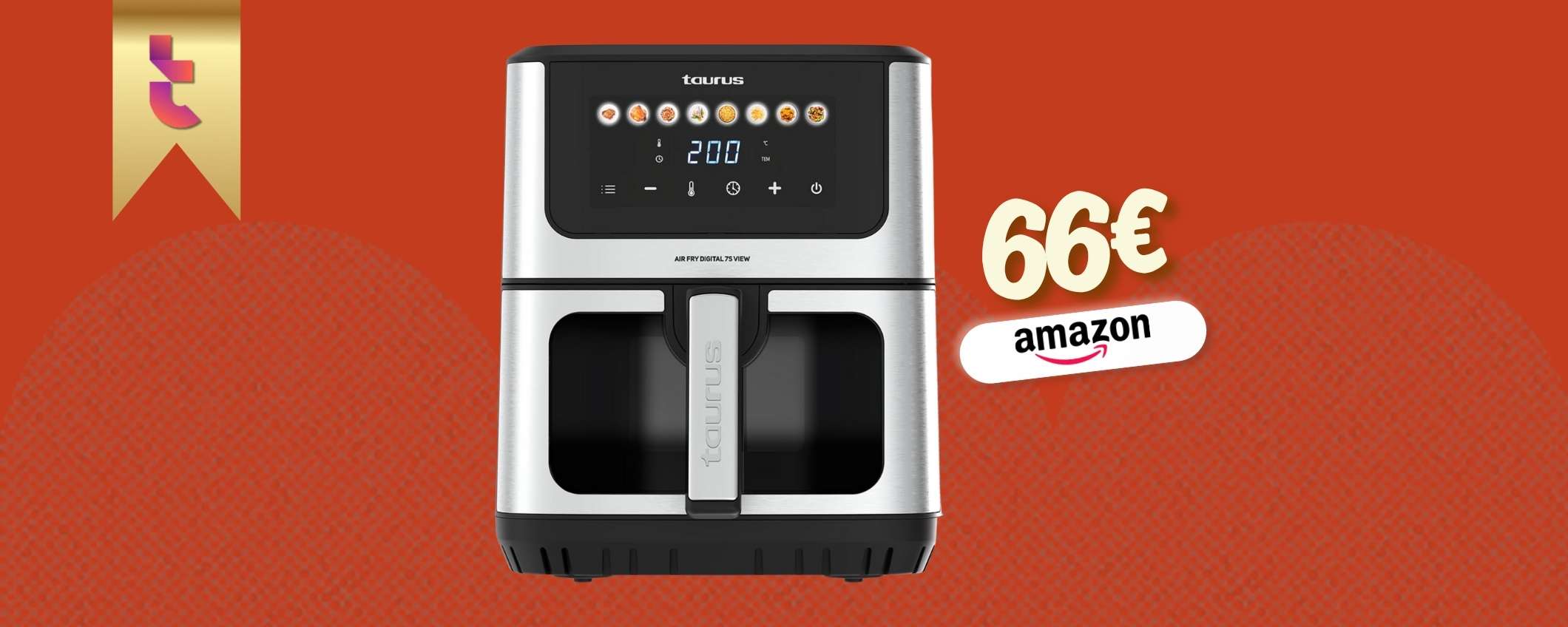 Friggitrice ad aria Taurus: in cucina il tuo alleato da 6,5L a prezzo MINI Friggitrice ad aria Taurus: in cucina il tuo alleato da 6,5L a prezzo MINI