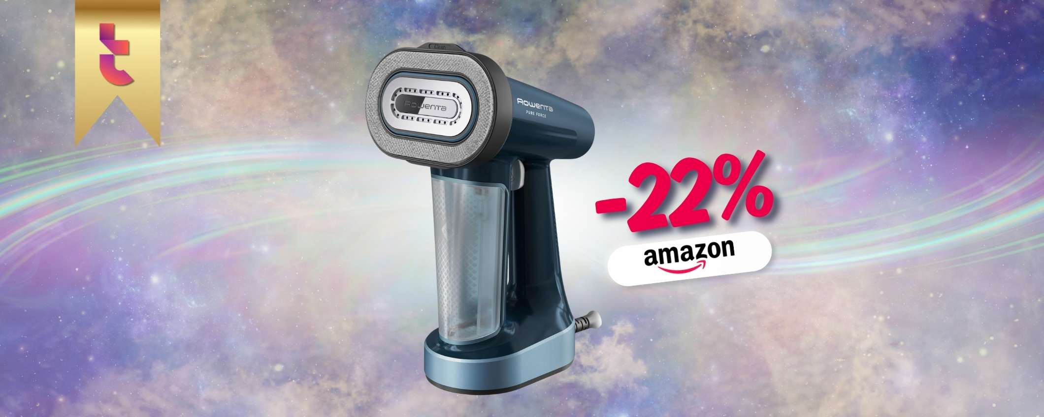 Rowenta Pure Force triplica la potenza: stira facile e veloce (Amazon) Rowenta Pure Force triplica la potenza: stira facile e veloce (Amazon)