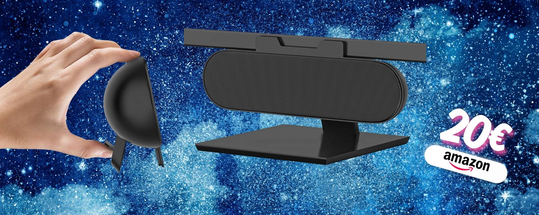 Monitor senza audio? Questo Altoparlante è geniale ed economico (Amazon) Monitor senza audio? Questo Altoparlante è geniale ed economico (Amazon)