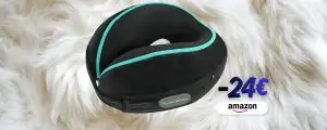 Cervicale SCONFITTA con questo cuscino smart: in viaggio è una bomba Cervicale SCONFITTA con questo cuscino smart: in viaggio è una bomba