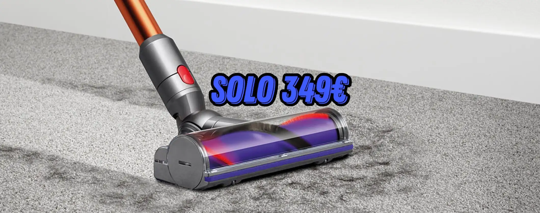 Dyson da sogno a prezzo mai visto: Cyclone V10 Absolute a soli 349€ Dyson da sogno a prezzo mai visto: Cyclone V10 Absolute a soli 349€