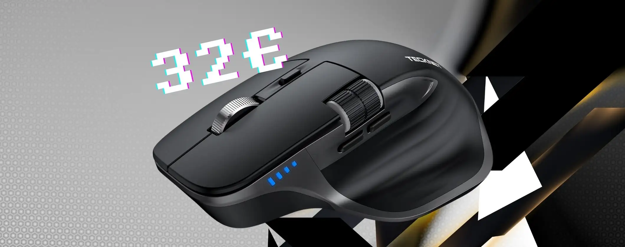 Ergonomico, preciso e con connessione multipla: il mouse wireless TECKNET è super Ergonomico, preciso e con connessione multipla: il mouse wireless TECKNET è super