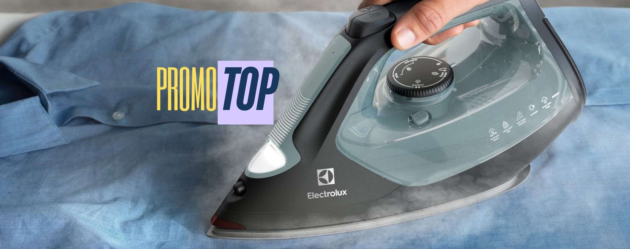 Il super potente Ferro da stiro Electrolux E7SI2-60G oggi è in offerta speciale a soli Il super potente Ferro da stiro Electrolux E7SI2-60G oggi è in offerta speciale a soli