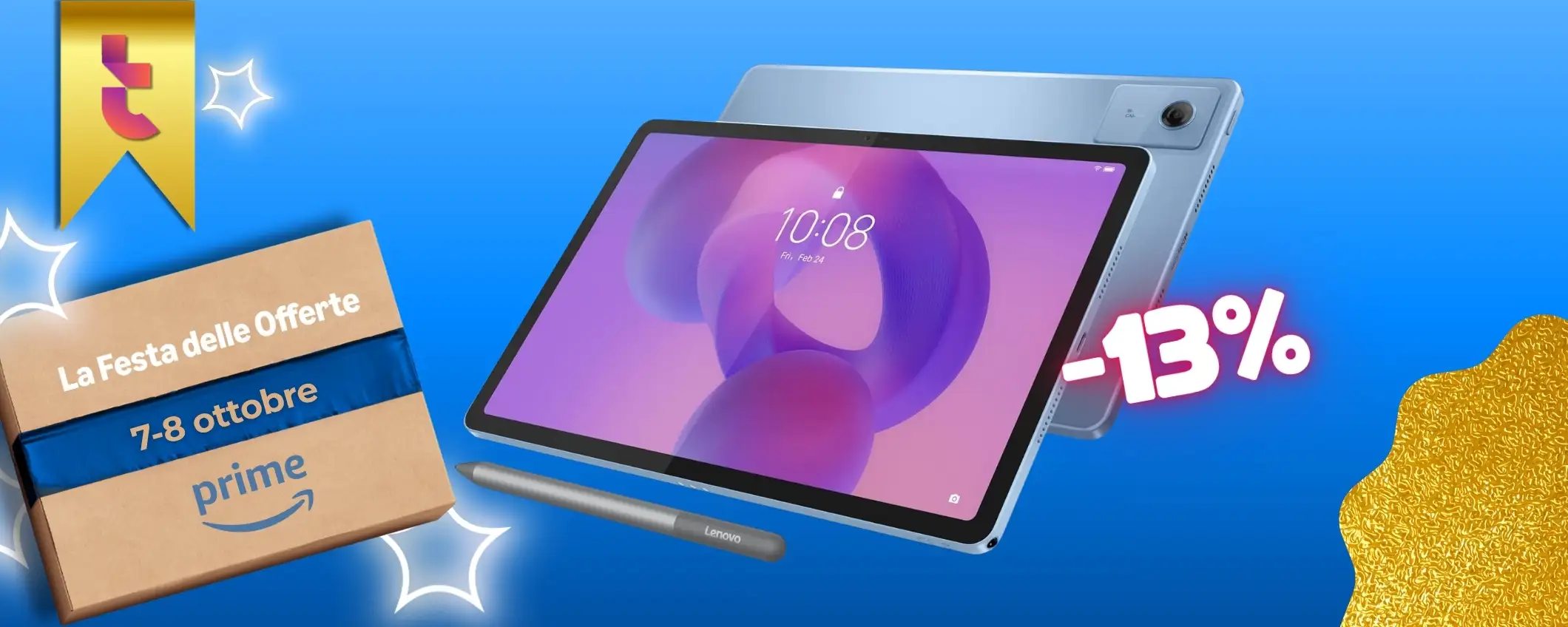 Lenovo Idea Tab con display 2.5K? Uno spettacolo a prezzo scontatissimo