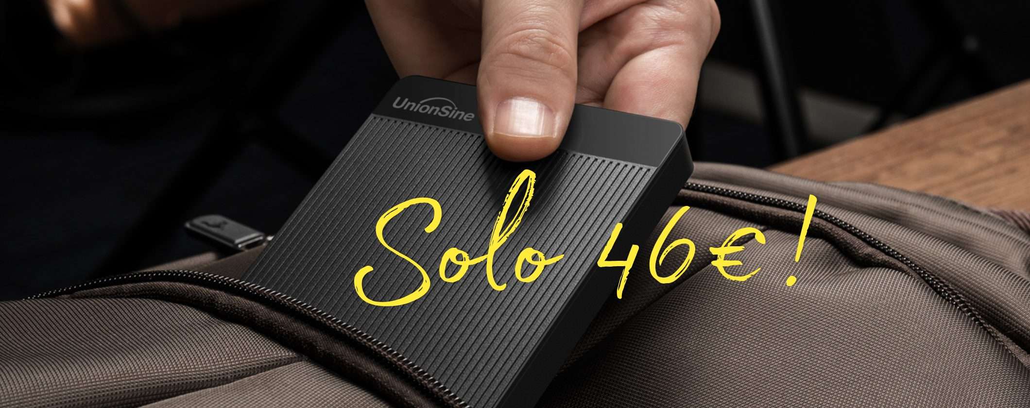 Hard Disk Esterno Ultra Slim 1TB a soli 46€: il REGALO della Festa delle Offerte Prime