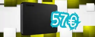 Hard Disk portatile Toshiba da 1TB a prezzo da capogiro, solo 57€ Hard Disk portatile Toshiba da 1TB a prezzo da capogiro, solo 57€