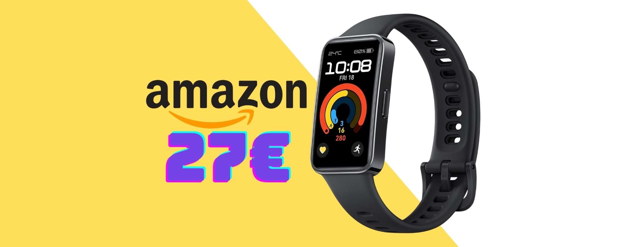 HUAWEI Band 9 in sconto al 54% su Amazon è tua a soli 27€