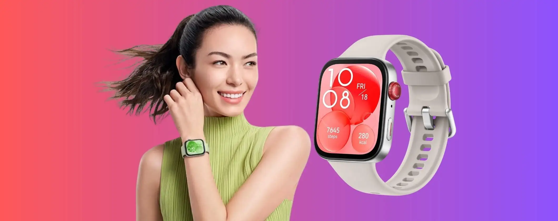 HUAWEI WATCH FIT 3: tieni il tuo corpo sotto controllo e rispondi alle chiamate HUAWEI WATCH FIT 3: tieni il tuo corpo sotto controllo e rispondi alle chiamate