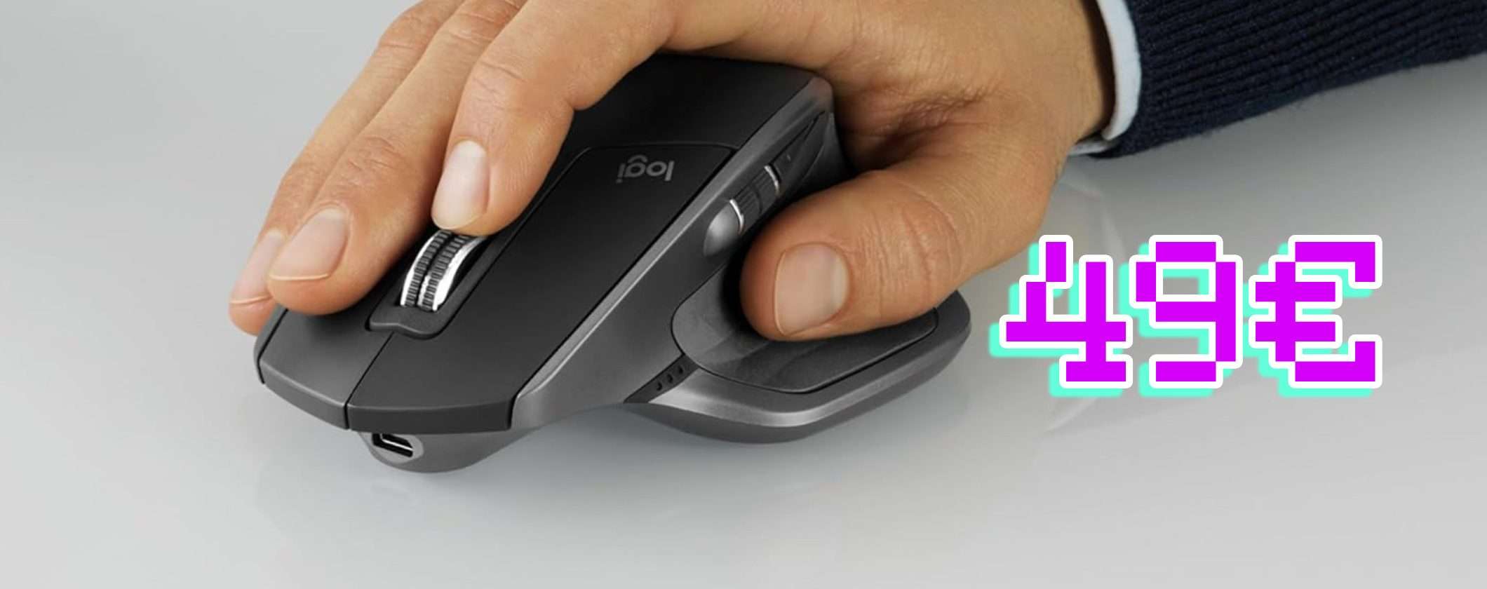 Il re dei mouse wireless ora costa meno della metà: MX Master 2S a 49€!