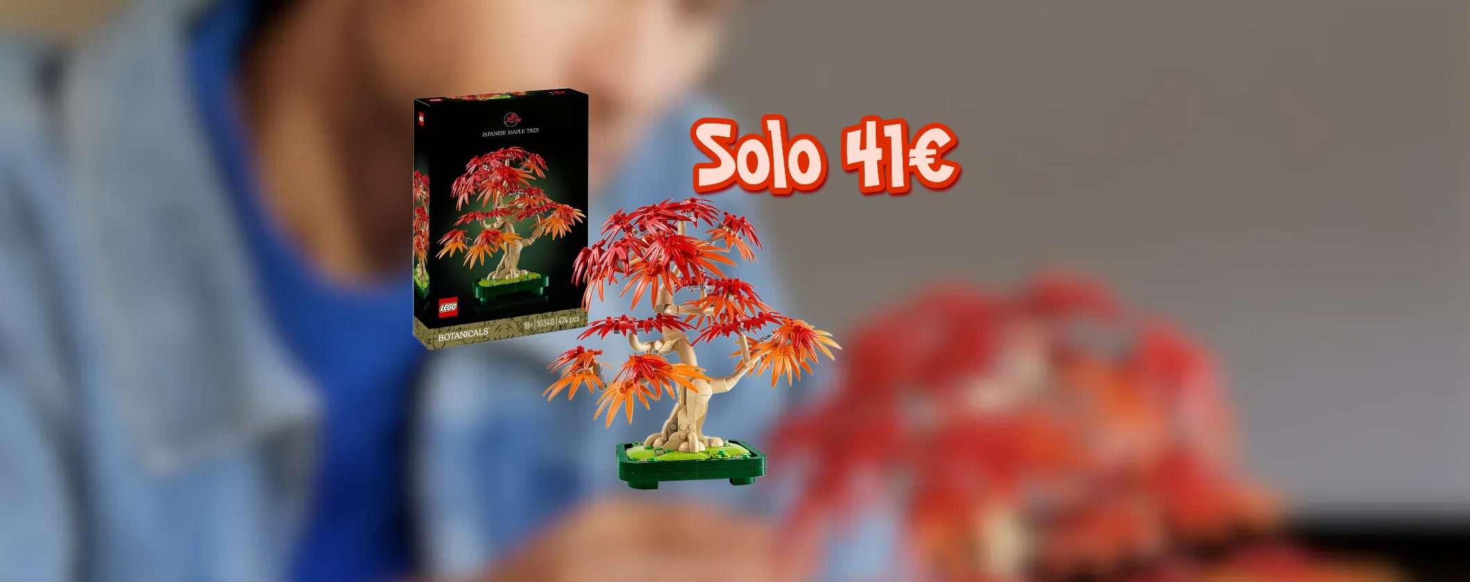 LEGO Botanicals Bonsai di Acero Rosso Giapponese a soli 41€ su Amazon LEGO Botanicals Bonsai di Acero Rosso Giapponese a soli 41€ su Amazon