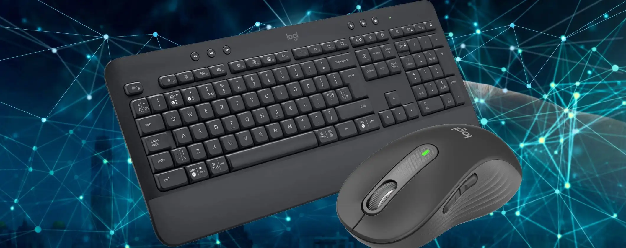 Logitech Signature M650 più tastiera wireless con poggiapolsi a un super prezzo Logitech Signature M650 più tastiera wireless con poggiapolsi a un super prezzo