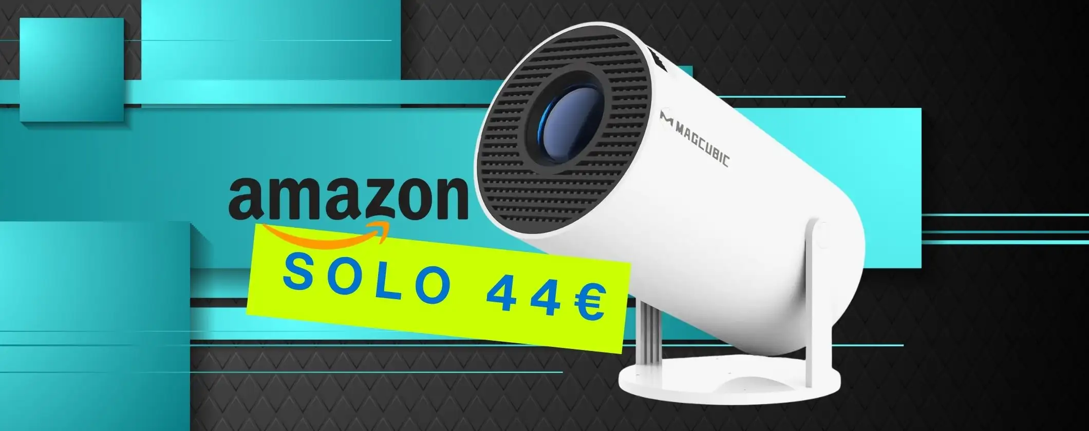 Mini proiettore 4K WiFi e Bluetooth: il cinema in casa con soli 44€ Mini proiettore 4K WiFi e Bluetooth: il cinema in casa con soli 44€