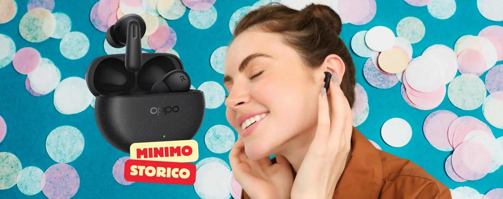 Minimo storico Amazon per le splendide OPPO Enco Air4 Pro (best buy)