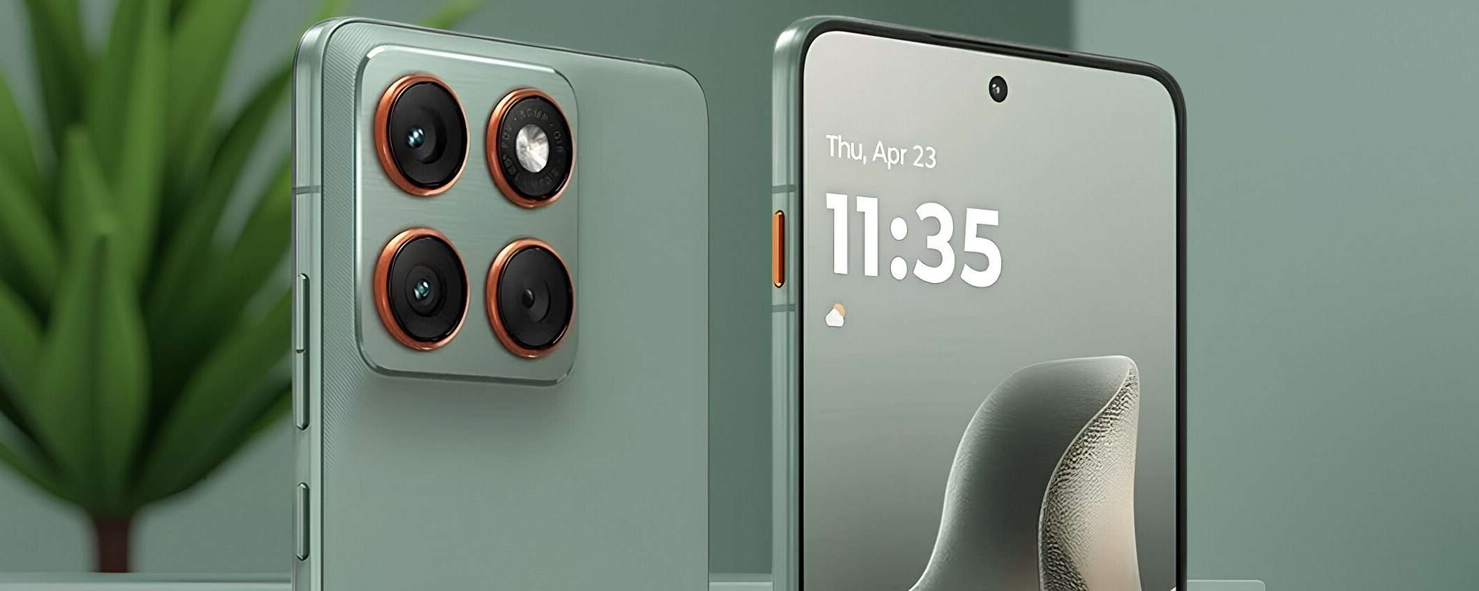 Motorola Edge 70 conquista in versione verde, ma anche in nero non scherza