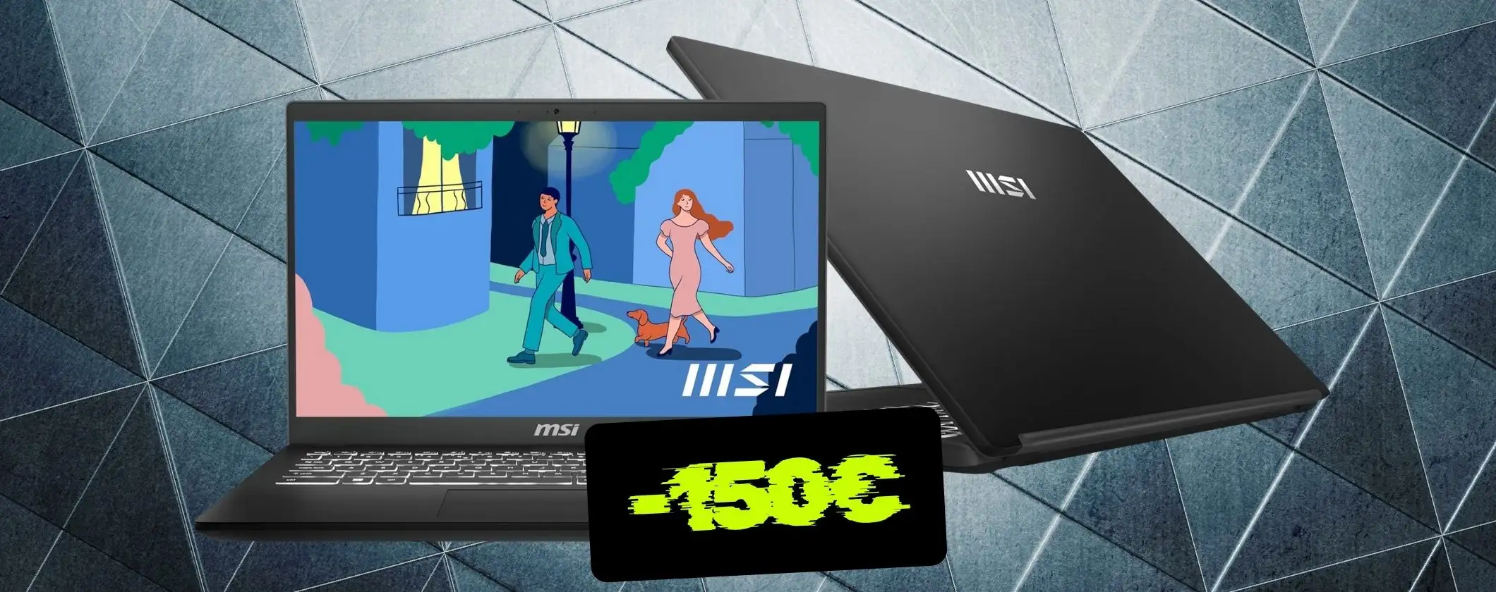 MSI Modern 15 con AMD Ryzen 5, display da 15,6