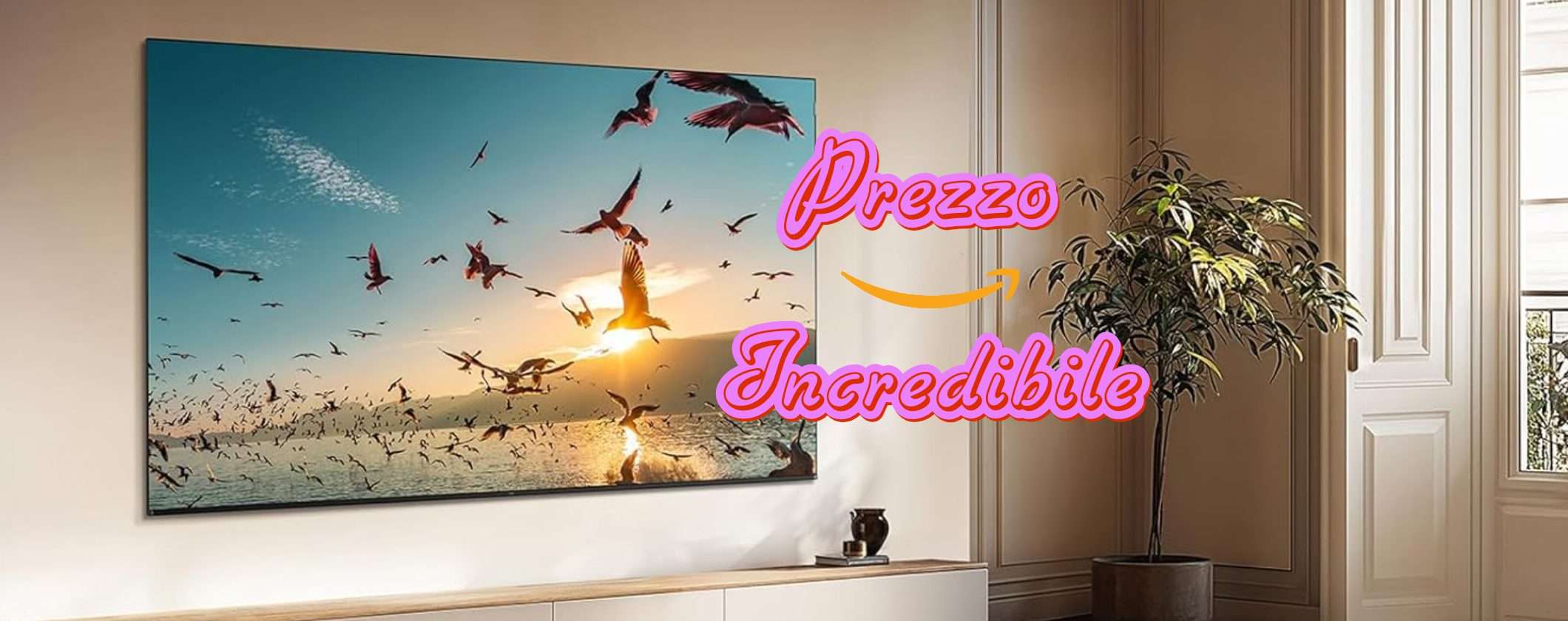 Non Crederai al Prezzo! La Smart TV TCL 55P7K 55” 4K QLED in offerta su Amazon
