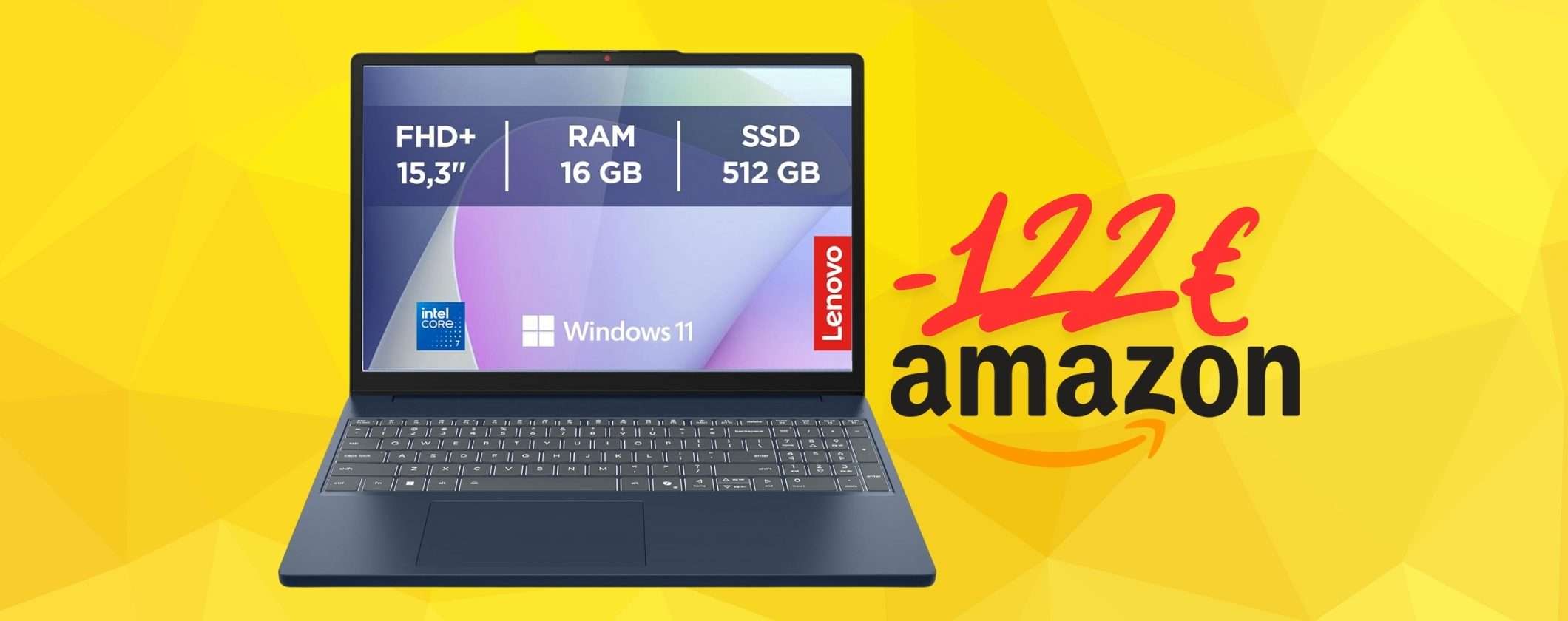 Notebook potente senza svenarsi? Lenovo IdeaPad Slim 3 è la risposta (-122€) Notebook potente senza svenarsi? Lenovo IdeaPad Slim 3 è la risposta (-122€)