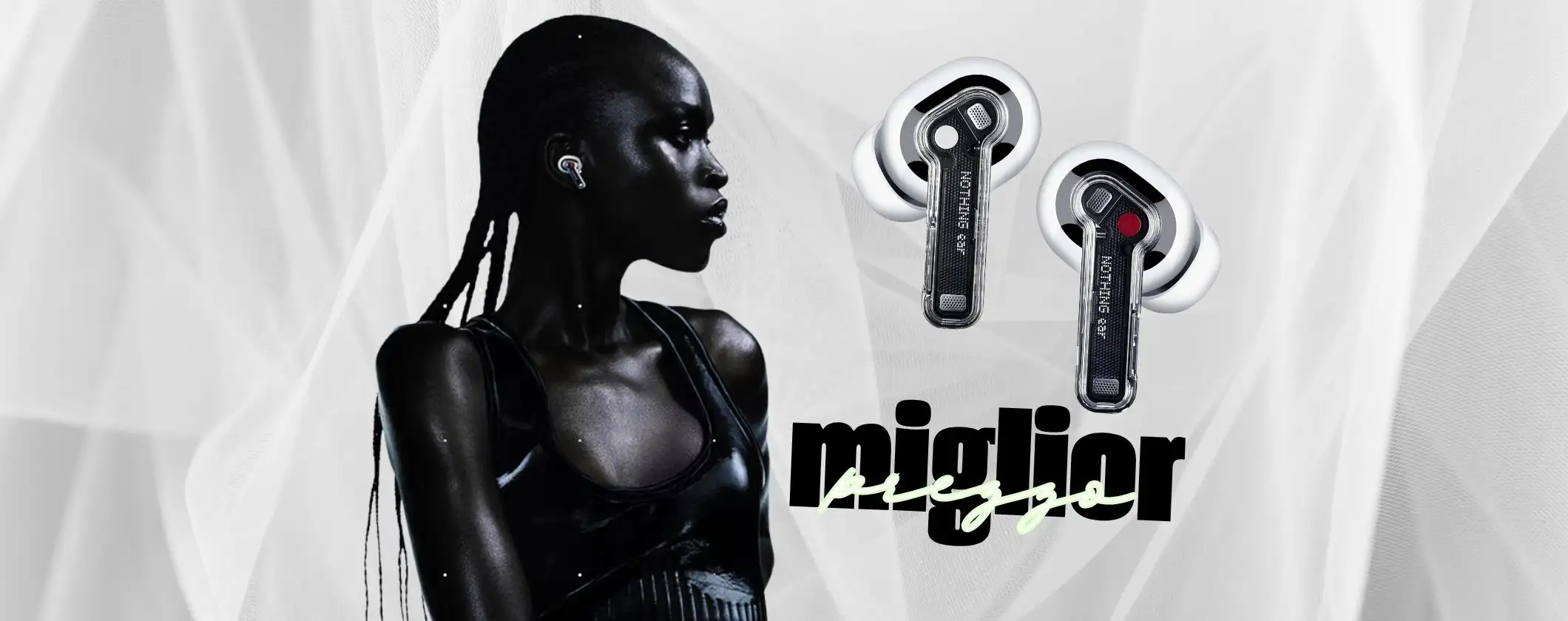 Nothing Ear: audio meraviglioso e design inimitabile (minimo storico) Nothing Ear: audio meraviglioso e design inimitabile (minimo storico)