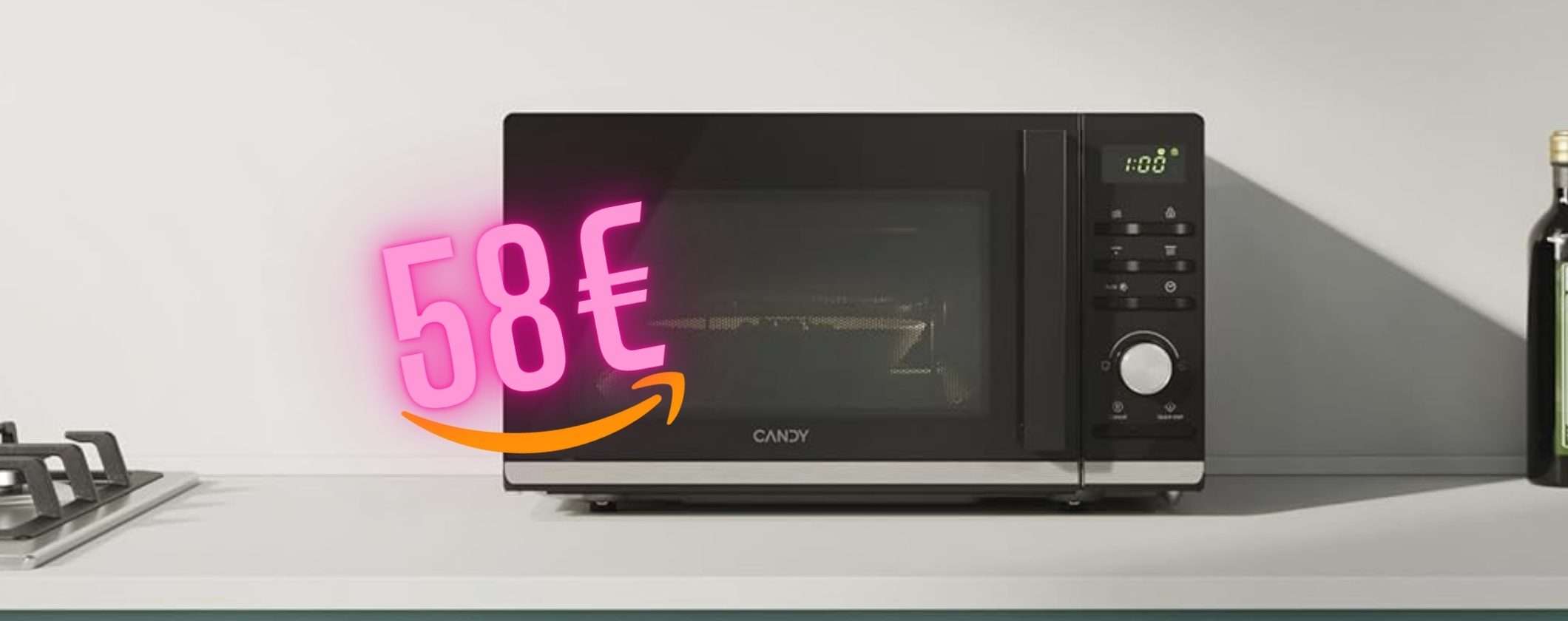 Offerta folle su Amazon per il forno a microonde Candy, ora a soli 58€ Offerta folle su Amazon per il forno a microonde Candy, ora a soli 58€