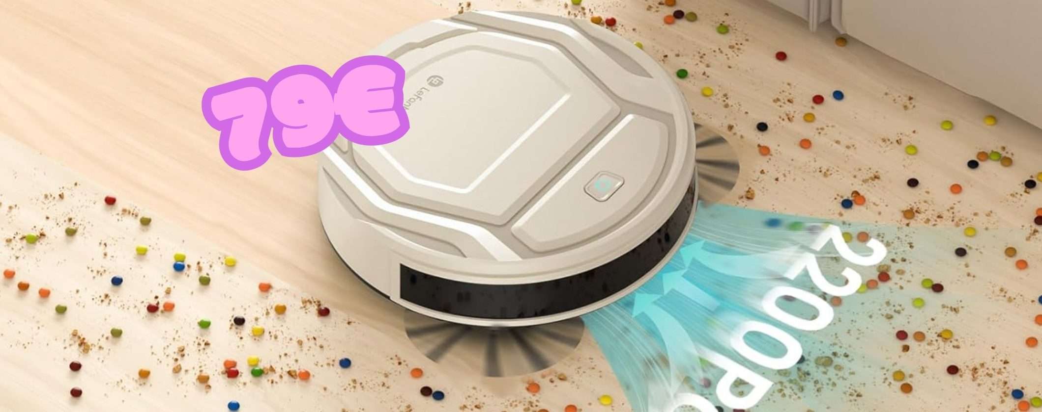 Pavimenti puliti senza fare nulla con il robot LEFANT M210P tuo a 79€ Pavimenti puliti senza fare nulla con il robot LEFANT M210P tuo a 79€
