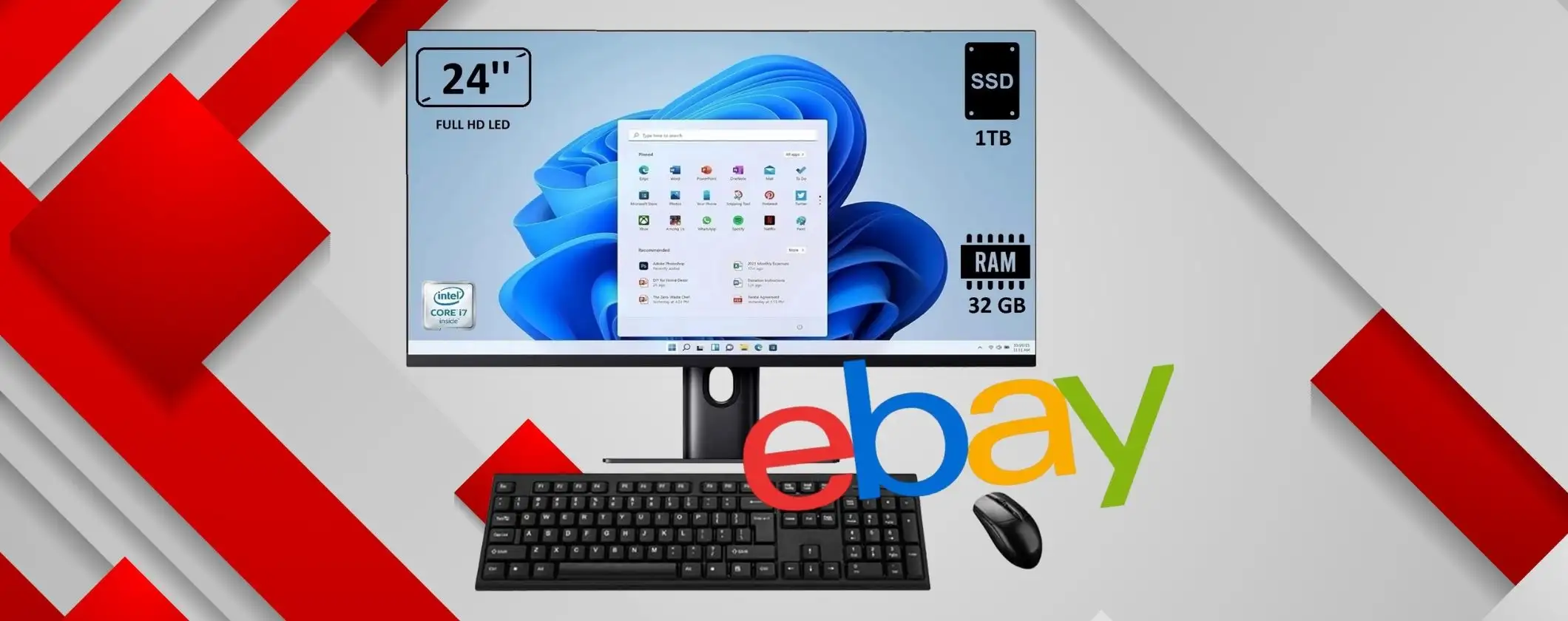 PC All-in-one da 24 PC All-in-one da 24