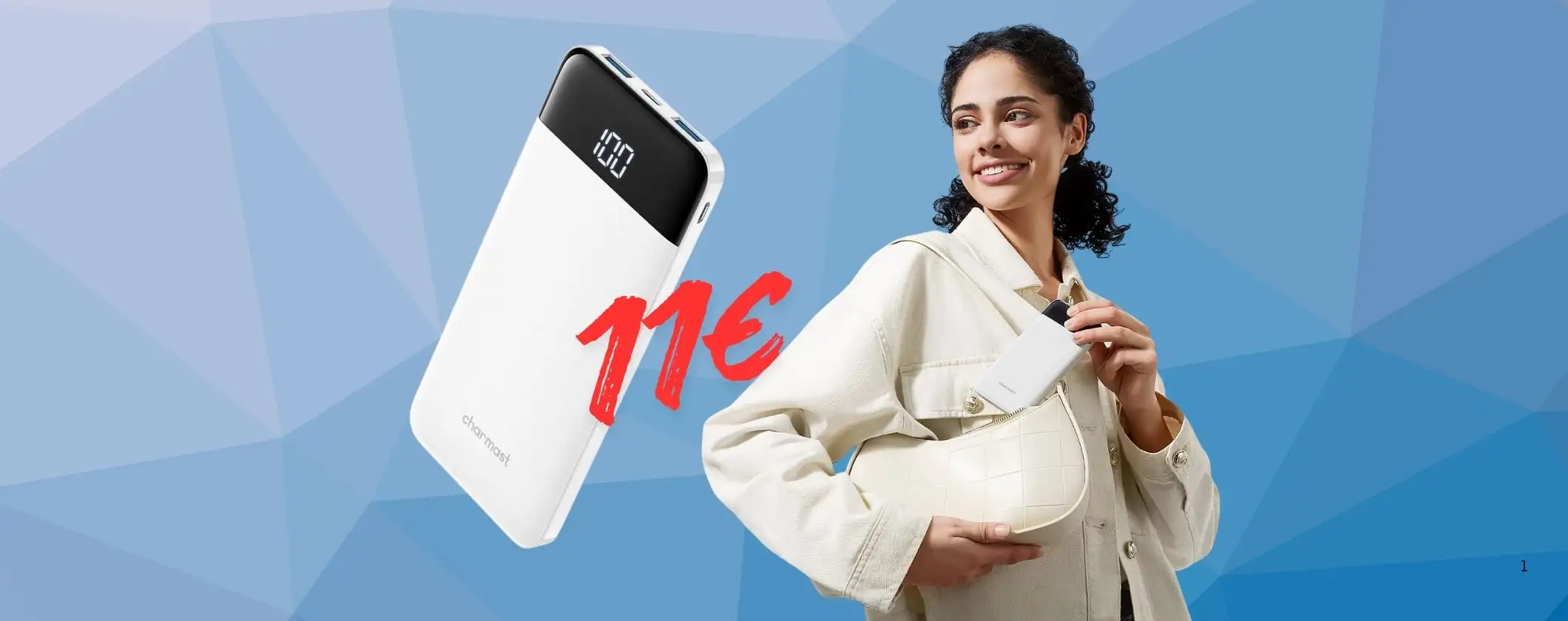 Power Bank da 10400mAh ultra-sottile con 3 uscite e display a soli 11€ Power Bank da 10400mAh ultra-sottile con 3 uscite e display a soli 11€