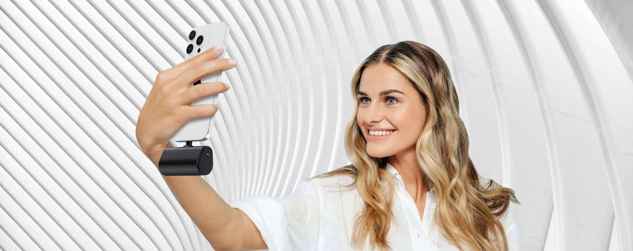 Power Bank da 5200mAh con connettore Type-C incorporato a soli 15€