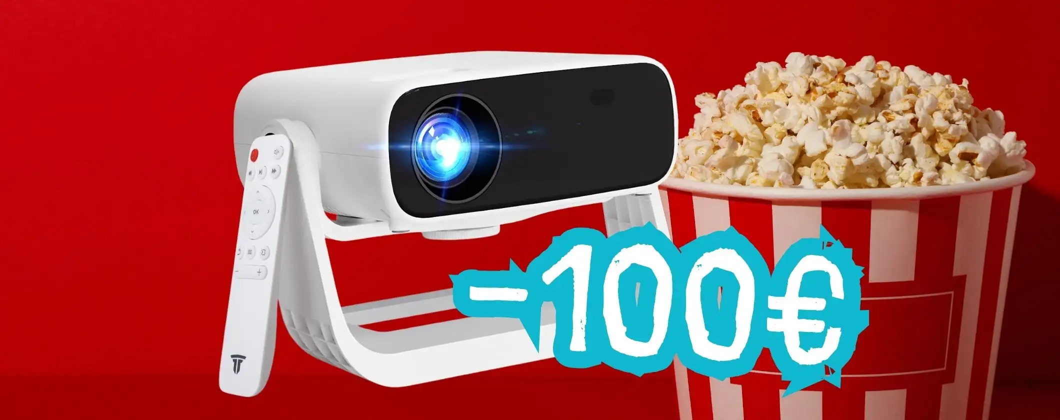 Proiettore WiFi Bluetooth con risoluzione 4K solo oggi a 100€ in meno Proiettore WiFi Bluetooth con risoluzione 4K solo oggi a 100€ in meno