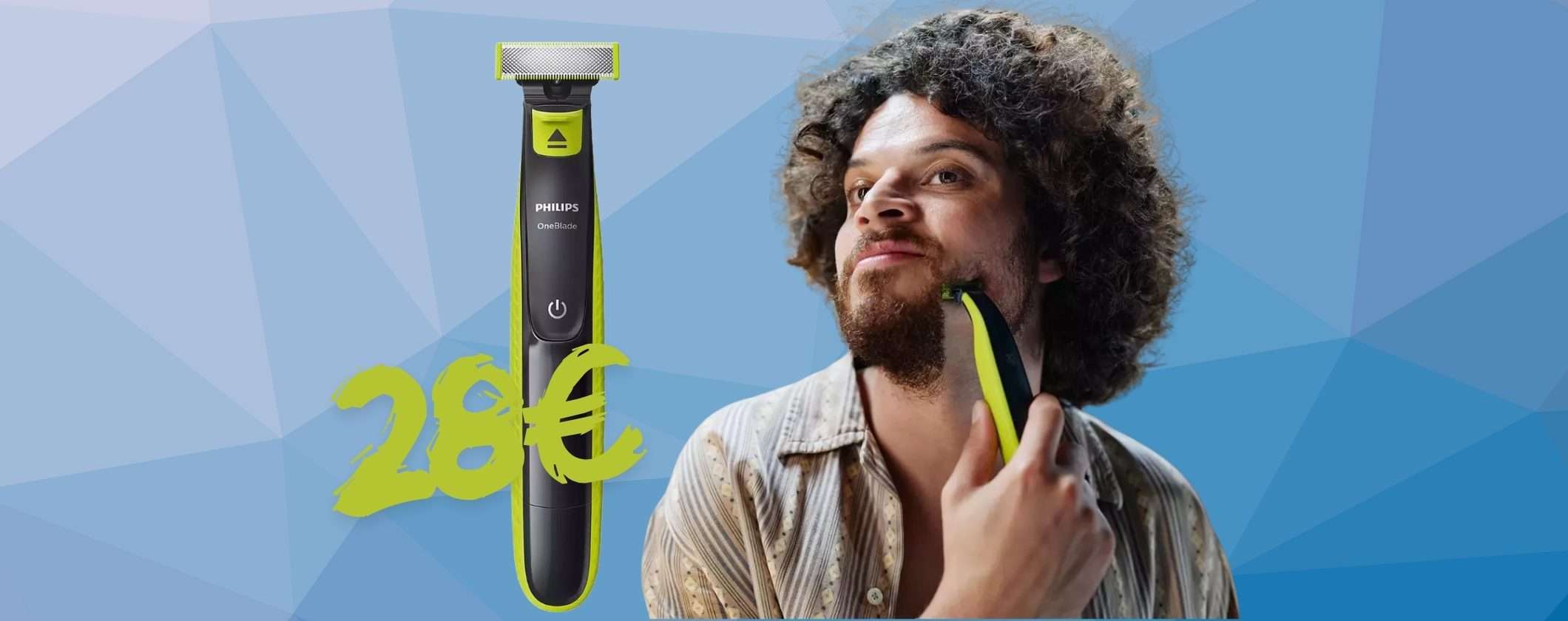 Rasatura perfetta con Philips OneBlade: il migliore rasoio elettrico su eBay a 28€ Rasatura perfetta con Philips OneBlade: il migliore rasoio elettrico su eBay a 28€