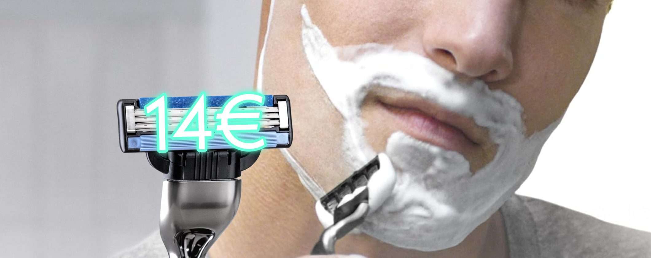 Rasoio Barba con 6 lamette Gillette Mach3 scende a 14€ da 39€ su Amazon