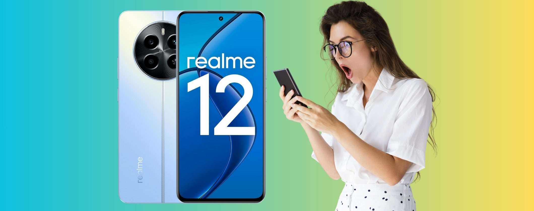 Realme 12 con Snapdragon 685 e ricarica super da 67W a soli 142€ Realme 12 con Snapdragon 685 e ricarica super da 67W a soli 142€