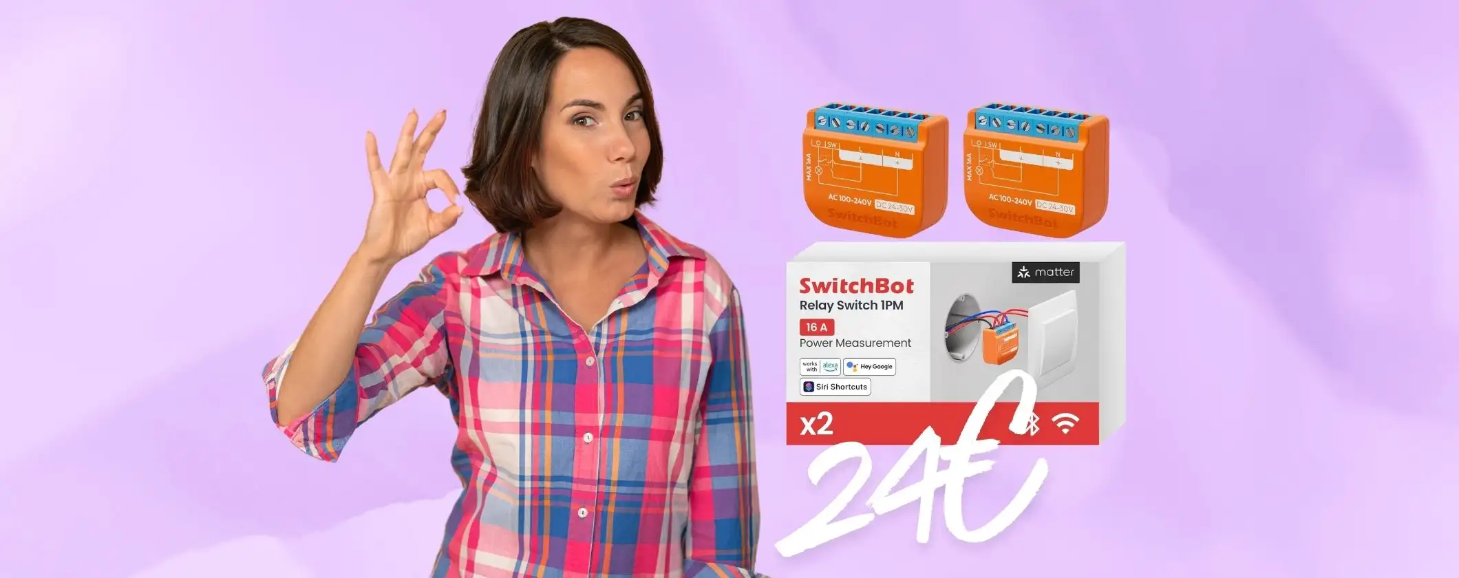 Relè intelligente SwitchBot (2 Pz): rendi tutto smart con appena 24€ Relè intelligente SwitchBot (2 Pz): rendi tutto smart con appena 24€