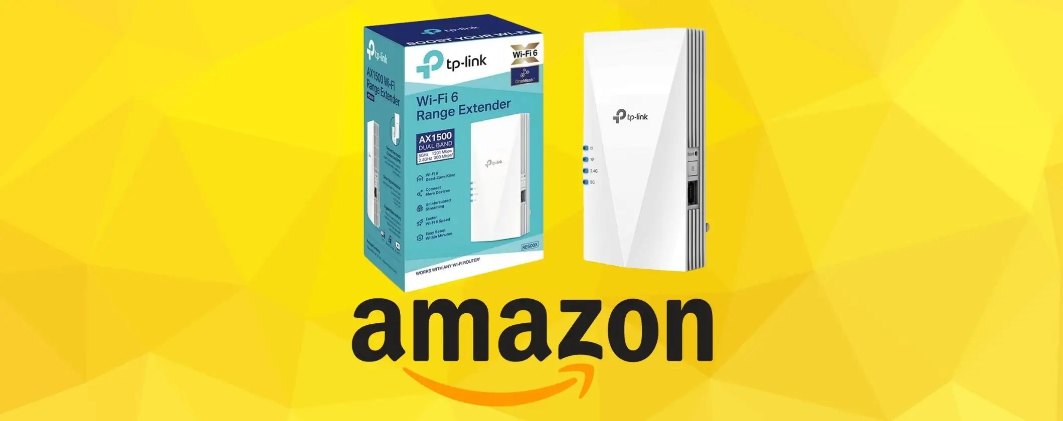 Ripetitore WiFi TP-Link per ampliare il segnale Internet ovunque a soli 36€ Ripetitore WiFi TP-Link per ampliare il segnale Internet ovunque a soli 36€