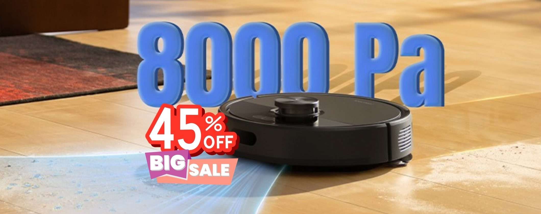 Roborock Q7 L5+: aspirazione da 8000Pa e stazione di svuotamento automatico (-45%)