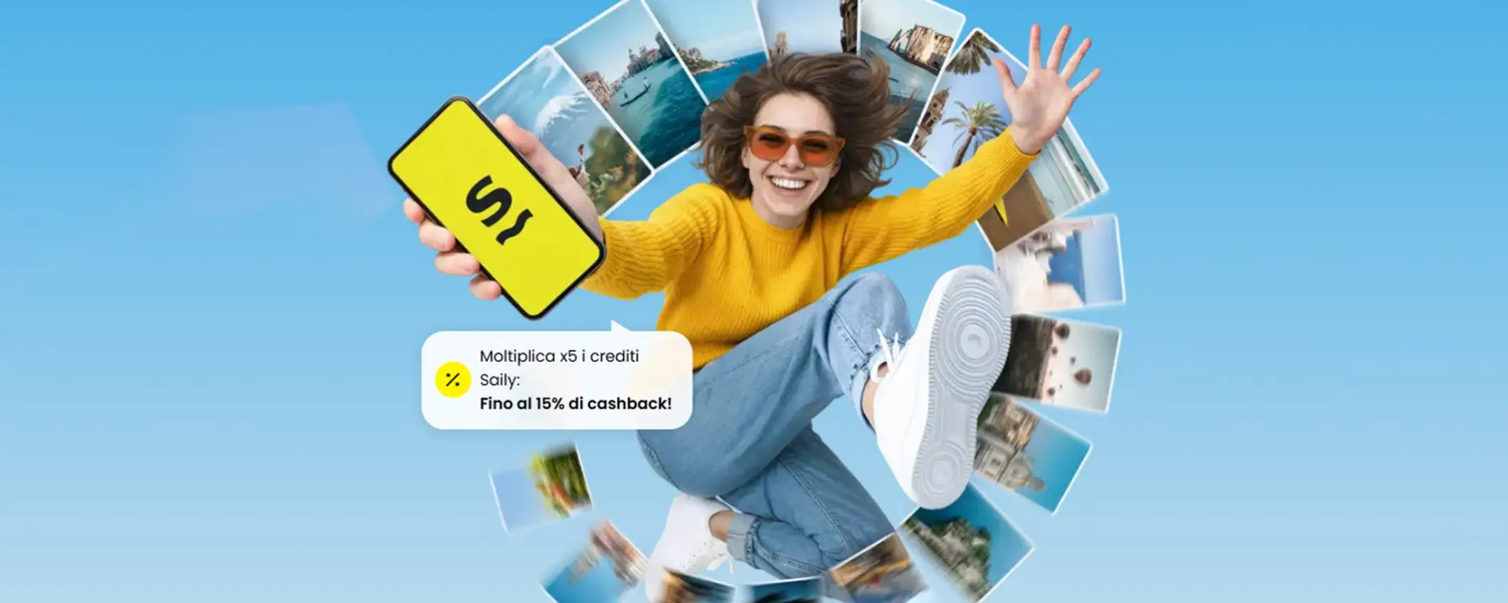 Roaming addio con Saily: acquista un'eSIM e ricevi fino al 15% di cashback Roaming addio con Saily: acquista un'eSIM e ricevi fino al 15% di cashback