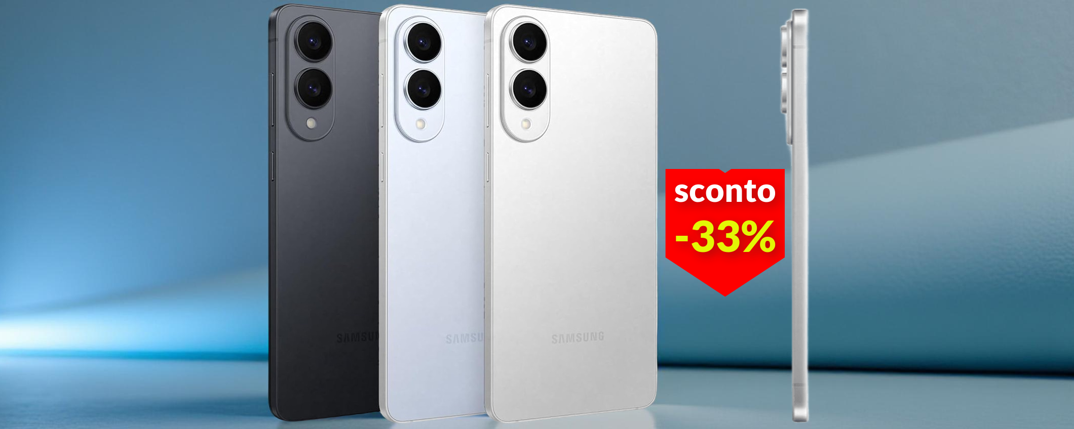Samsung Galaxy S25 Edge: campione di sottigliezza e ora anche di prezzo (-33%)