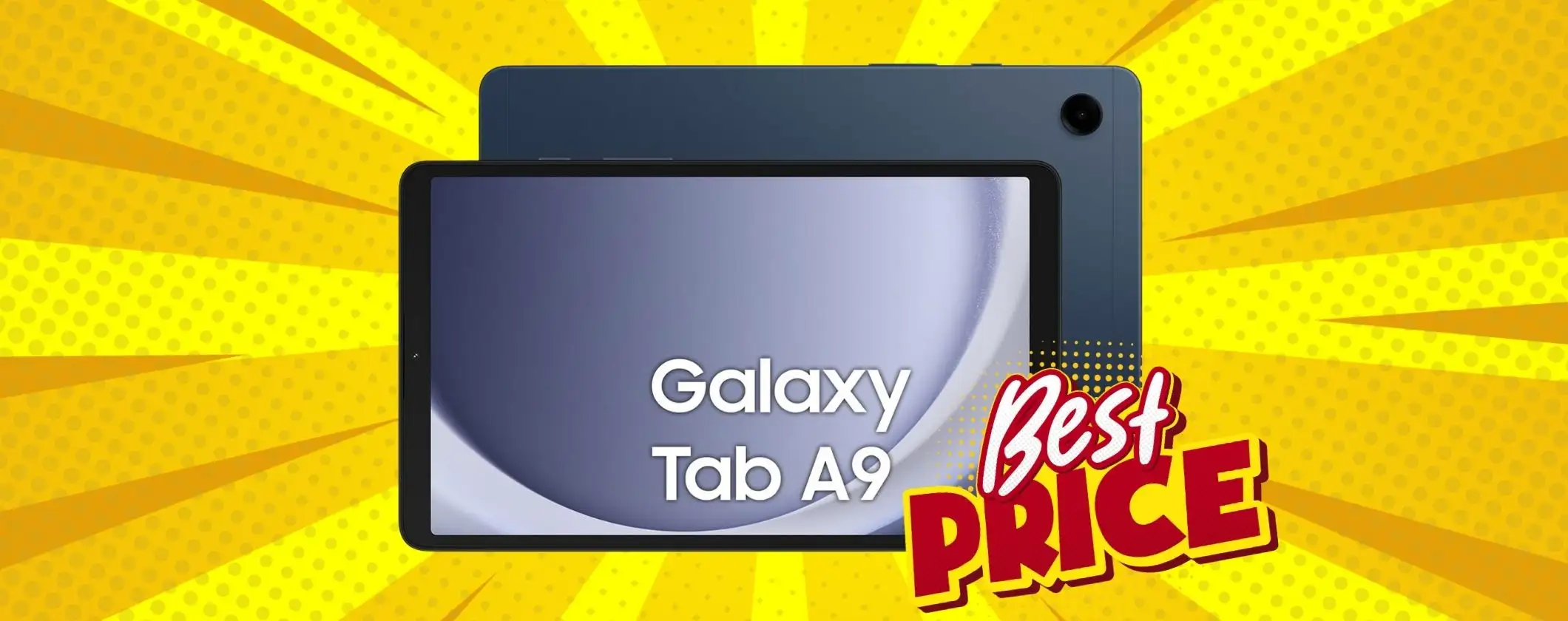 Samsung Galaxy Tab A9 da 8,7 pollici con 64GB oggi tuo con risparmio di 65€