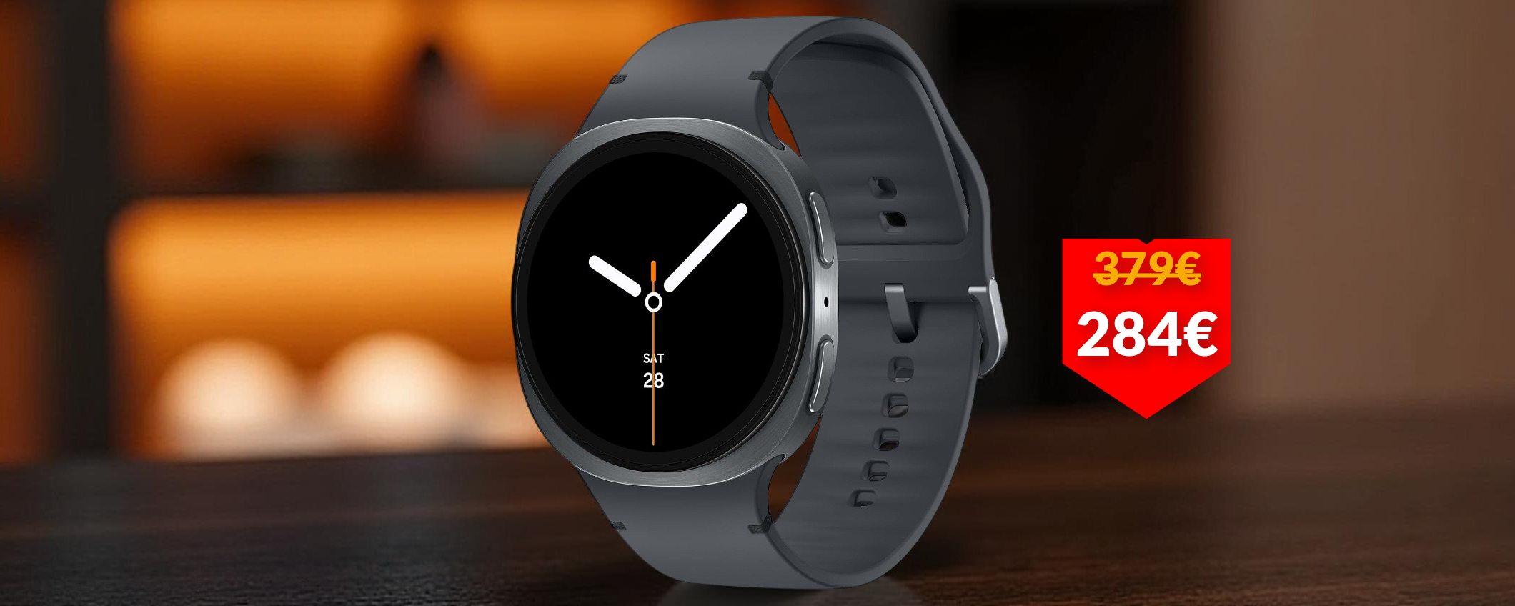 DOPPIO sconto per Samsung Galaxy Watch 8: è il migliore a 284€ su Amazon