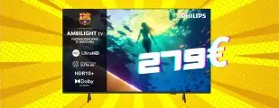 Smart TV Philips Ambilight da 43 Smart TV Philips Ambilight da 43