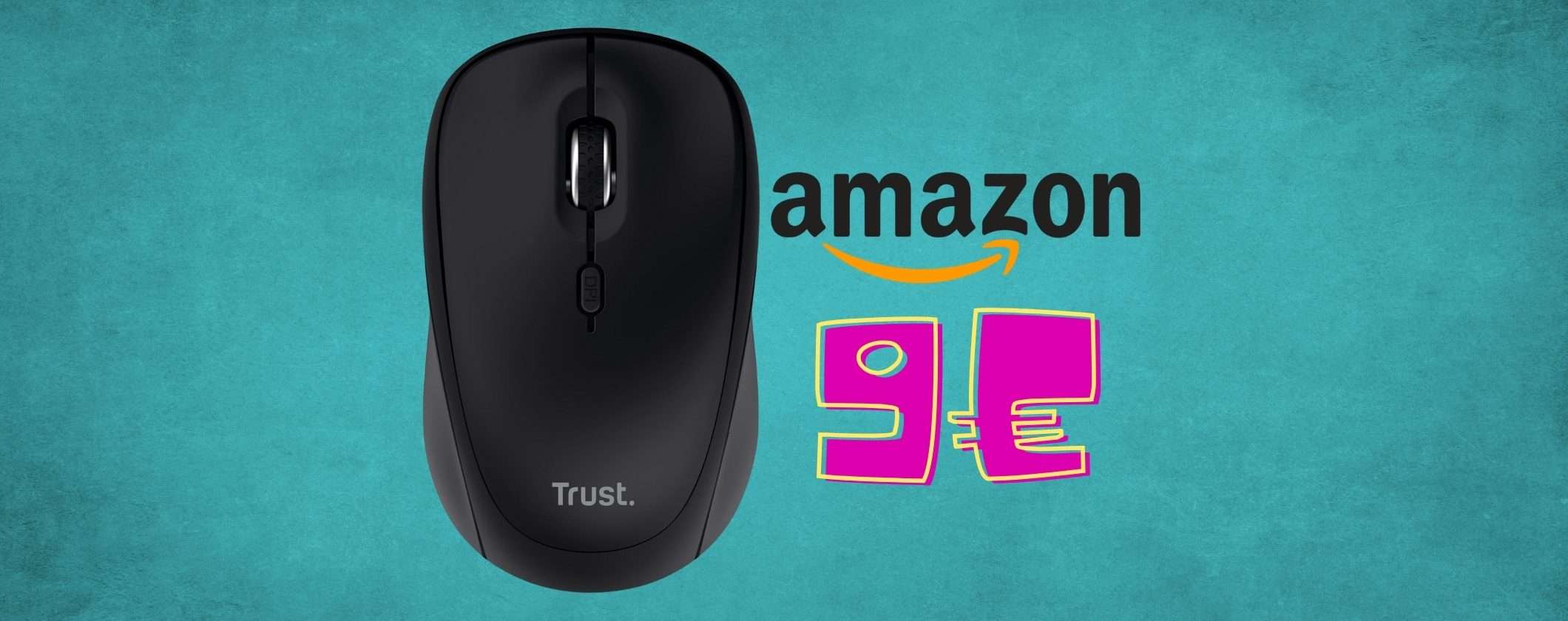 Solo 9€ per il mouse wireless Trust Yuki: rapporto qualità prezzo imbattibile Solo 9€ per il mouse wireless Trust Yuki: rapporto qualità prezzo imbattibile