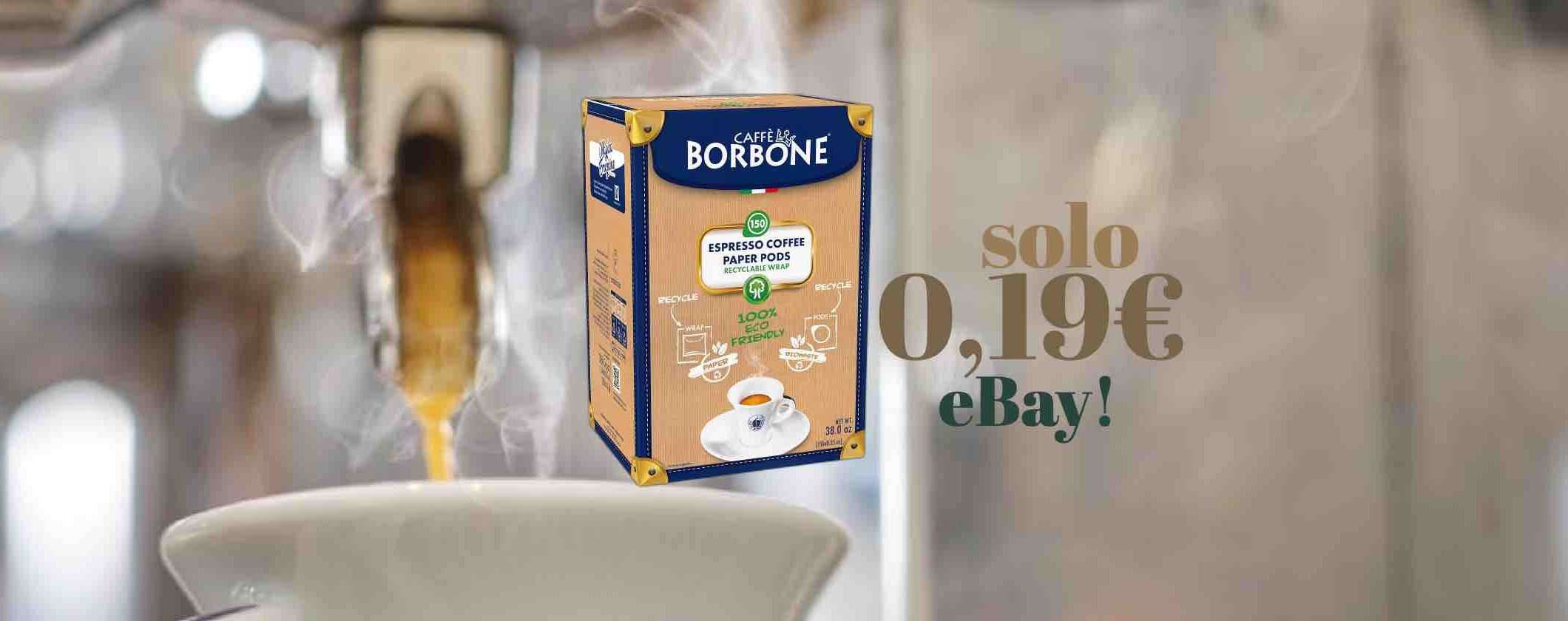 Su Amazon le Cialde Caffè Borbone ESE Blu sono in offerta a 0,19€ Su Amazon le Cialde Caffè Borbone ESE Blu sono in offerta a 0,19€