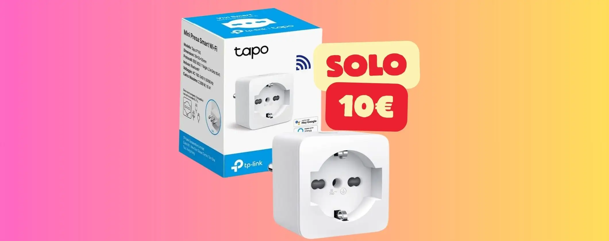Tapo P105: casa domotica con la presa smart che vogliono tutti (solo 10€) Tapo P105: casa domotica con la presa smart che vogliono tutti (solo 10€)