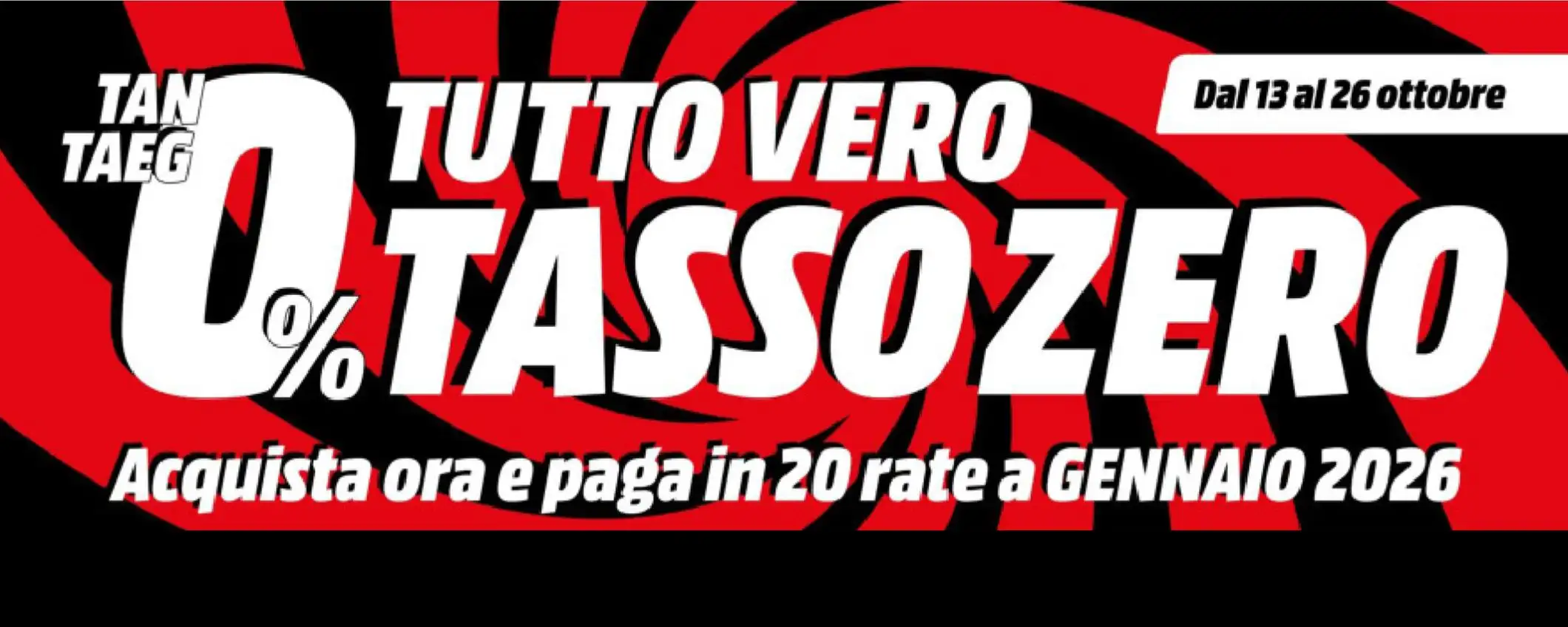 Volantino MediaWorld, torna il tasso zero: paga in venti rate da gennaio 2026 Volantino MediaWorld, torna il tasso zero: paga in venti rate da gennaio 2026