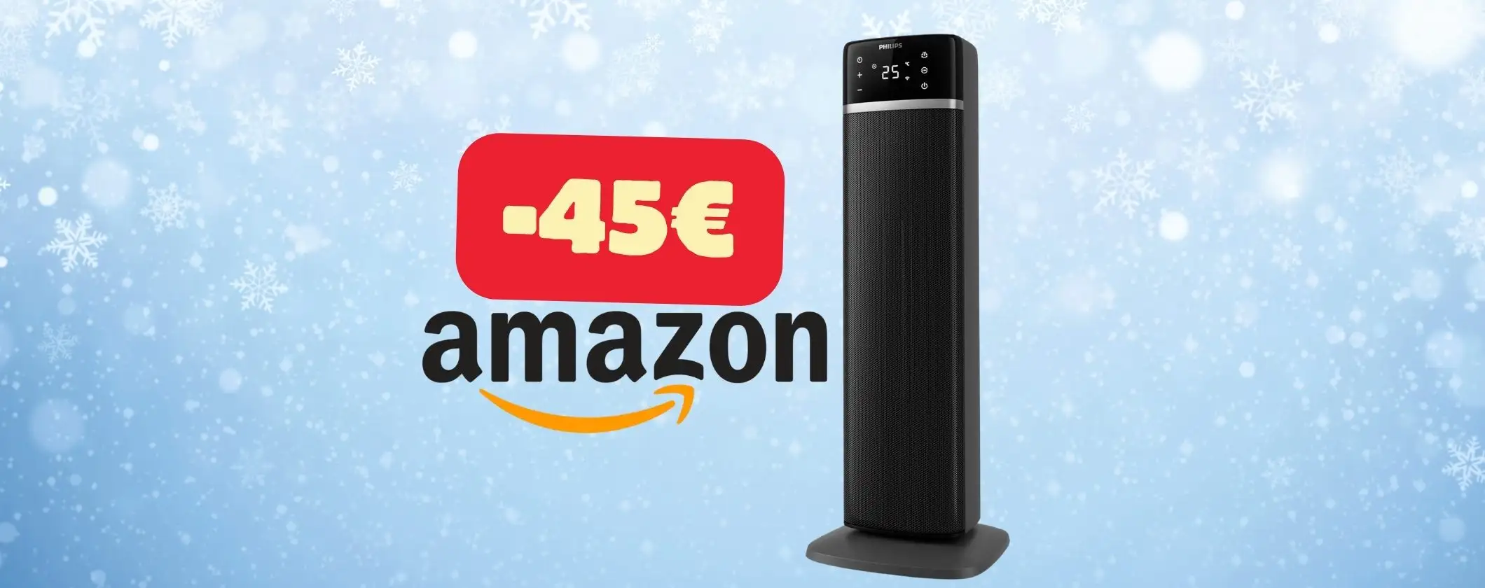 Termoventilatore a torre Philips Serie 5000: basso consumo e caldo infernale (-45€) Termoventilatore a torre Philips Serie 5000: basso consumo e caldo infernale (-45€)